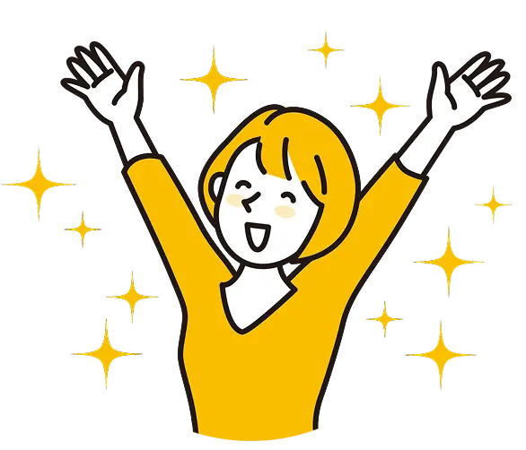 査定が完了して喜ぶお客様