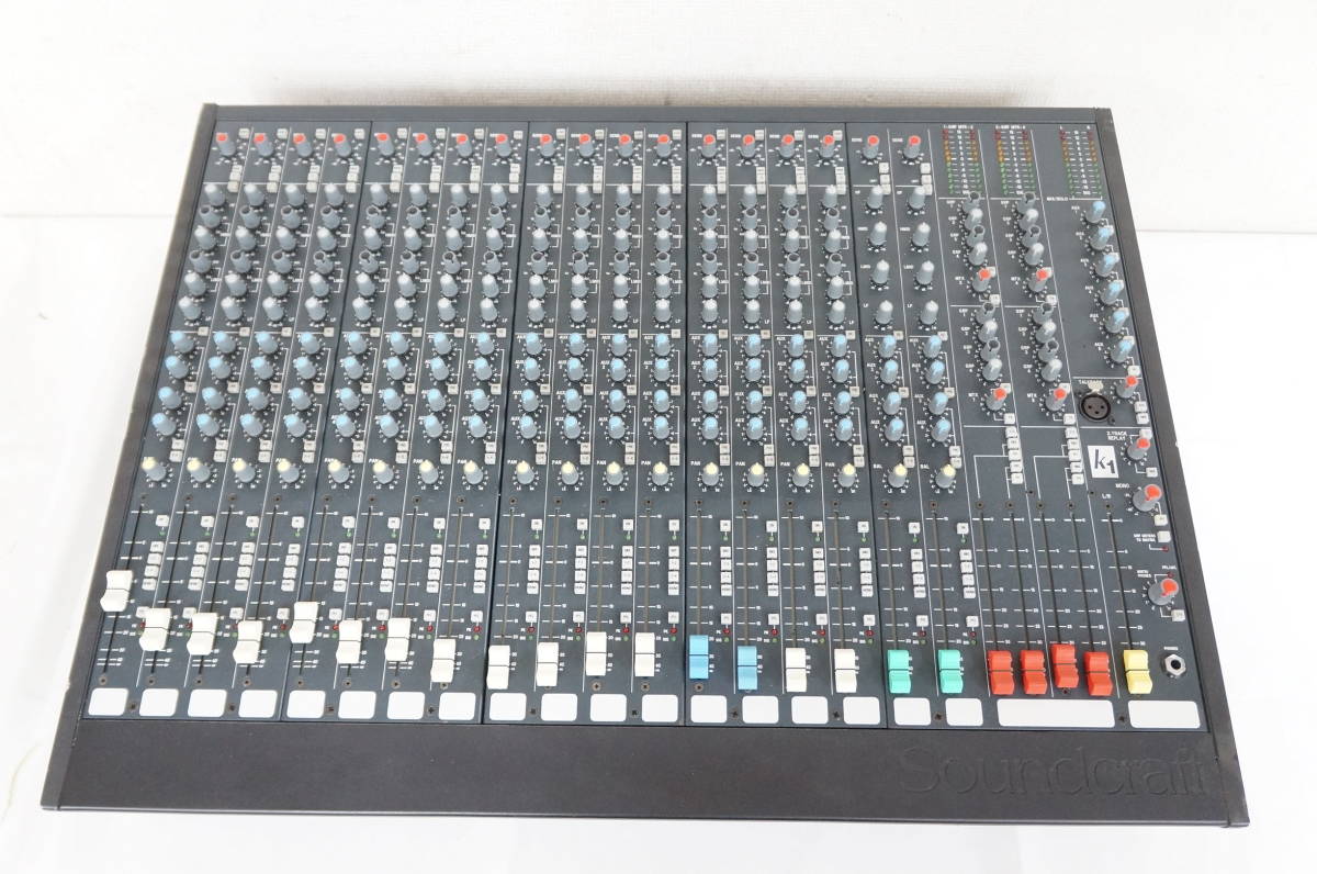 Soundcraft  K1 アナログミキサー  パワーサプライ DCP125 セット