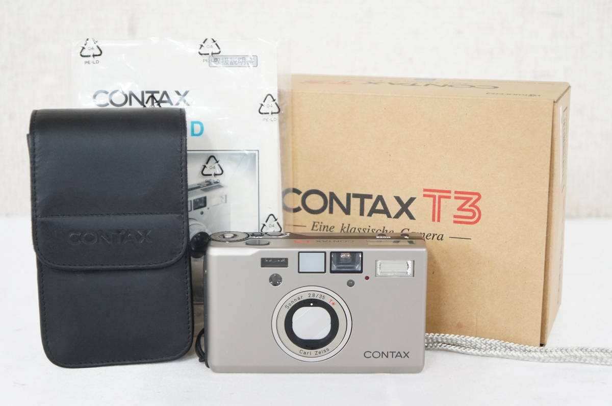 CONTAX コンタックス T3 Carl Zeiss Sonnar F2.8 35mm T*