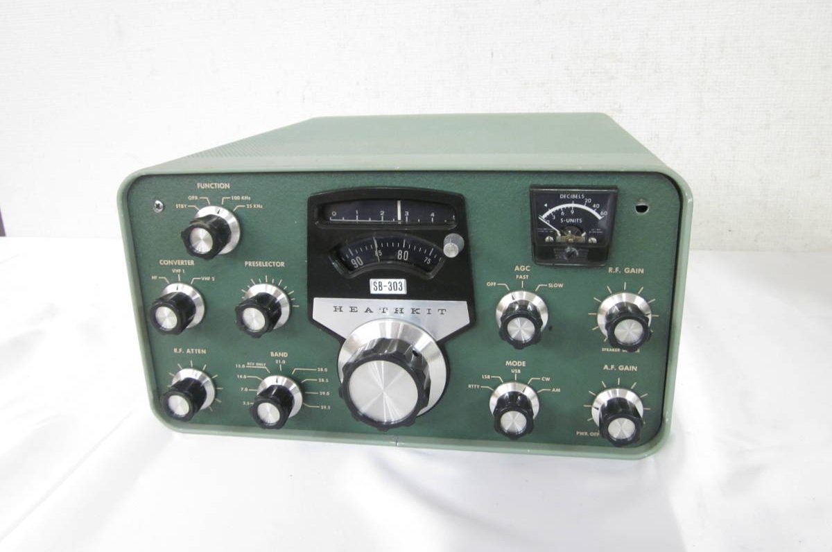 ヒースキット HEATHKIT SB-303 受信機 トランジスター式