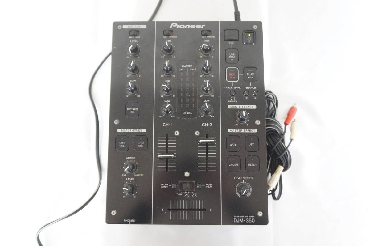 Pioneer パイオニア DJM-350 2011年製 DJミキサー DJ機器