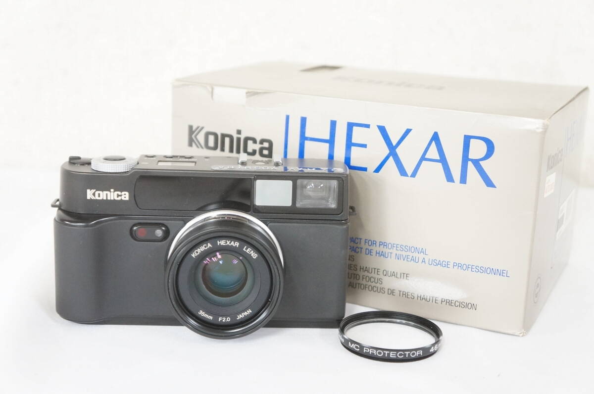 Konica コニカ HEXAR ヘキサー 35mm F2.0 コンパクトフィルムカメラ